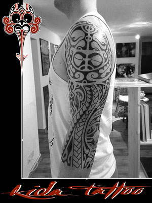 Polynesian Tattoo, KiDa Tattoo, Custom Tattoo