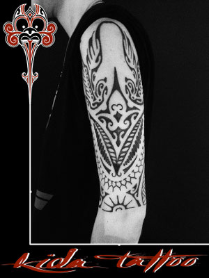 Polynesian Tattoo, KiDa Tattoo, Custom Tattoo, polynesiatattoo, maoritattoo, tatau, polynesiantattoo