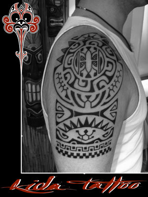 Polynesian Tattoo, KiDa Tattoo, Custom Tattoo