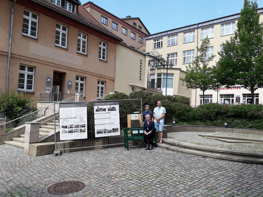 Der Standort an altem Rathaus und der ehemaligen ALROWA