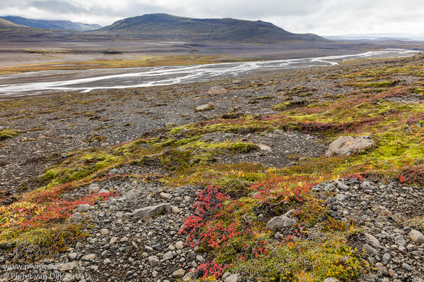 Landschap langs de Kjölur