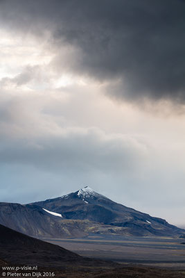 Landschap in de omgeving van Langjökull
