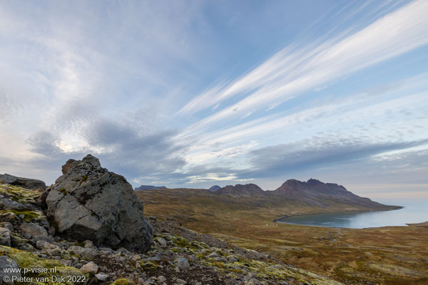 Langs de kust