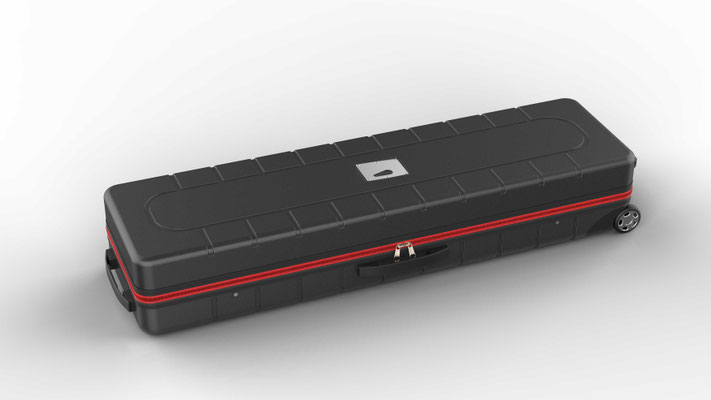LEDUP-Leuchtbox - ABS-Rollkoffer