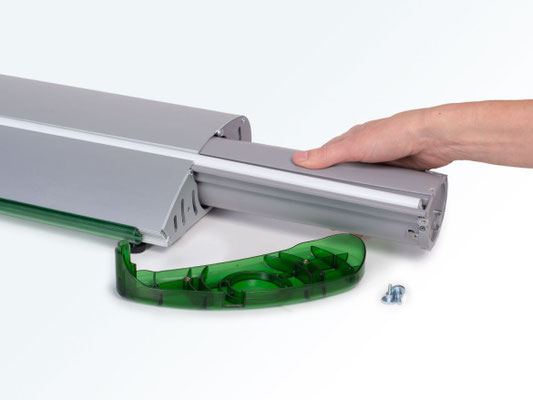 Expand Quickscreen3 Rollup Grafik-Schnellwechselsystem