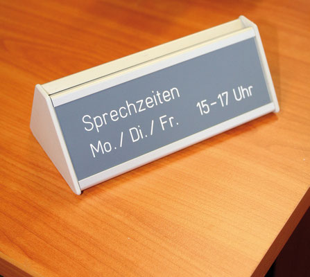 CLICK-Paneelsystem / Thekenaufsteller