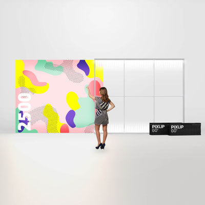 Pixlip GO Lightbox 300x250 mit integrierter LED-Beleuchtung