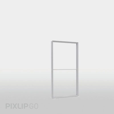 Pixlip-GO Lightbox Aufbau Kunststoffrahmen Stufe 3