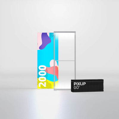 Pixlip GO Lightbox 85x200 mit integrierter LED-Beleuchtung