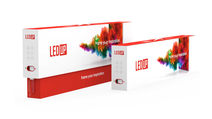 LEDUP-Leuchtbox - patentierte Karton-Transportbox
