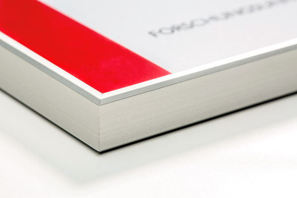 Türschild Aluminiumprofil Detail