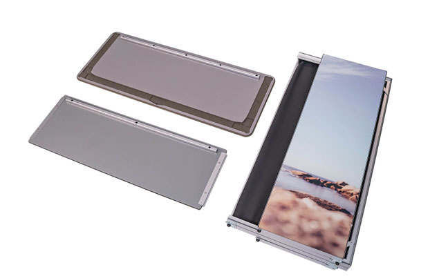 Alle Teile des FoldOut-Counters 