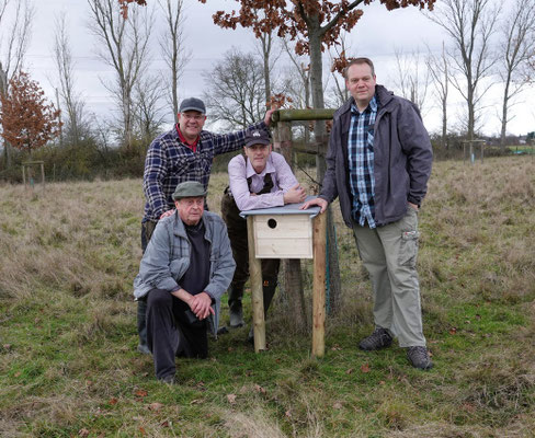 Nistkasten für den Wiedehopf (Foto: Ulli Bergrath)
