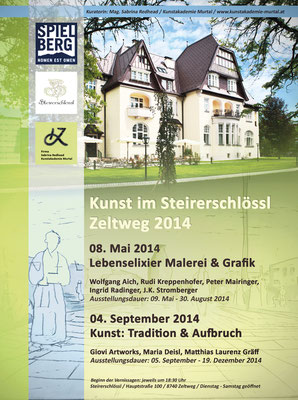 Flyer Matthias Laurenz Gräff, Steirerschlössl