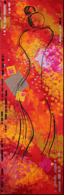 La femme 50x150
