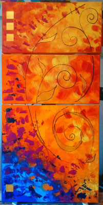 Chaud froid arabesque 40x20-40x20-40x40