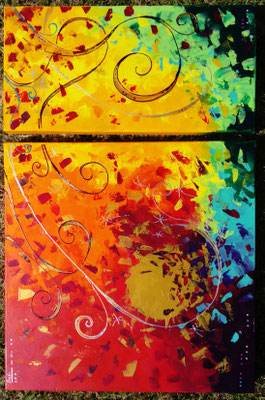 Arc en ciel 60x30-60x60