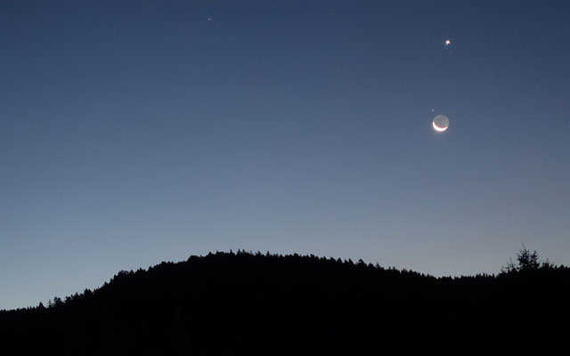 Planeten und Mond