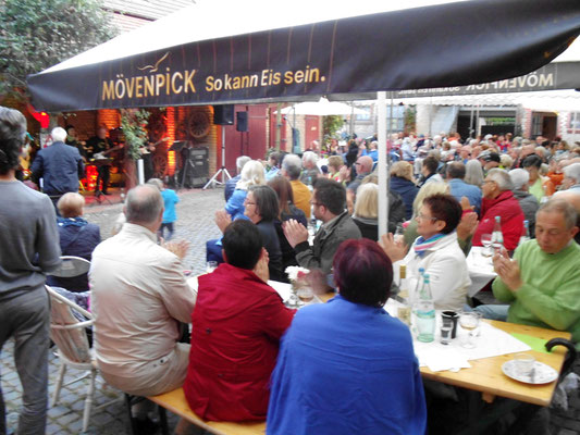 Oldieband-The Old(i) Sprites aus Wiesbaden-Nordenstadt Cafe Rosalie - Kulturtage Nordenstadt