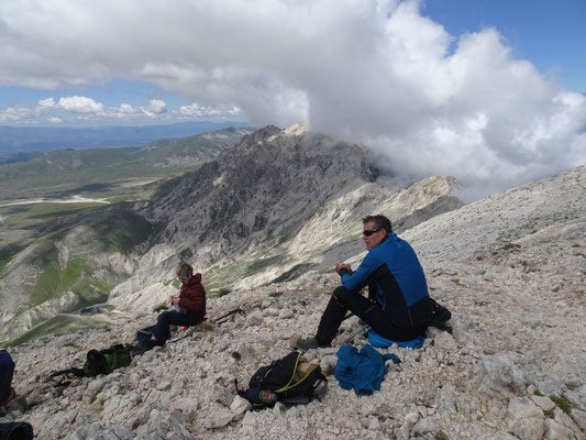 Am Monte Camicia - 2.564 m