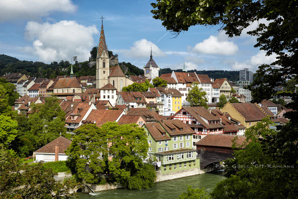 Blick auf Baden