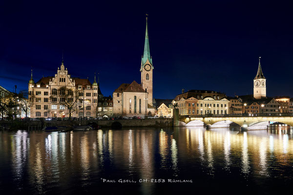 Zürich Kirche Fraumünster und St. Peter - #2121