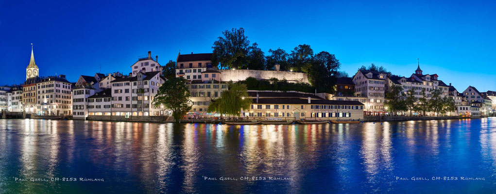 Zürich Schipfe bei Nacht - #2175-97