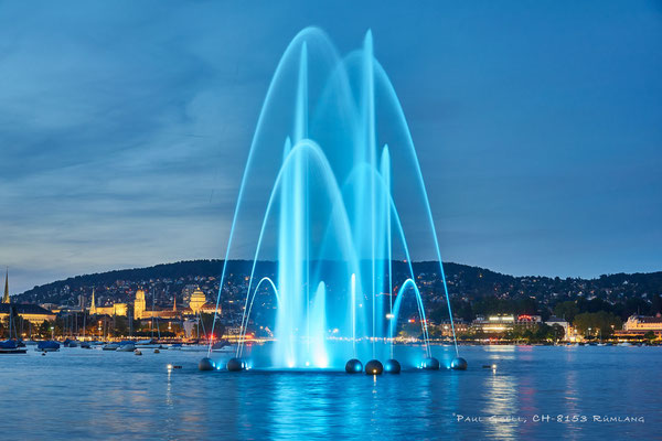 Springbrunnen Aquaretum in Zürich - #1829