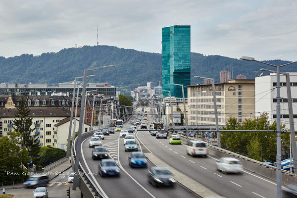 Zürich - Hardbrücke, Strassenverkehr - #3384