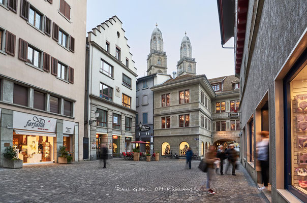 Zürich - Altstadt Rüdenplatz - #8854