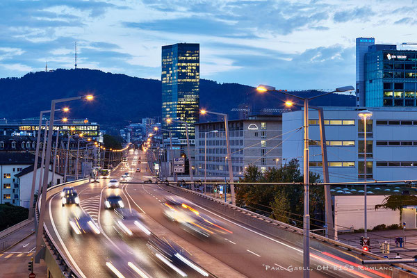 Zürich - Hardbrücke, Abendverkehr - #3442