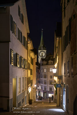 Zürich Pfalzgasse St. Peter - #4440