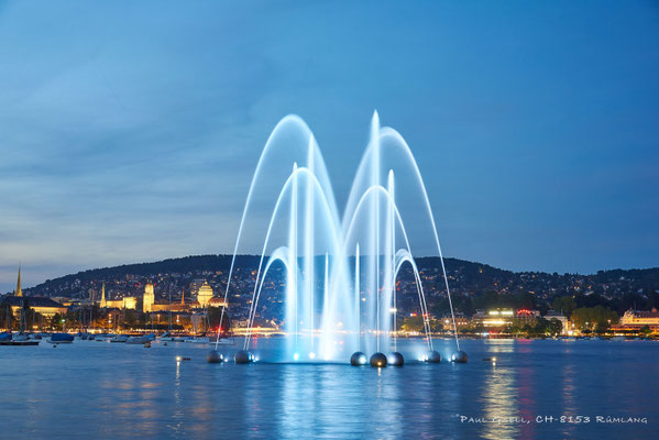 Springbrunnen Aquaretum in Zürich - #1830