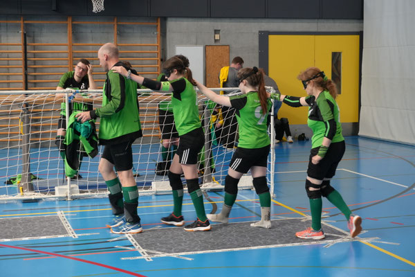 Seitenwechsel mit Coach Thomas