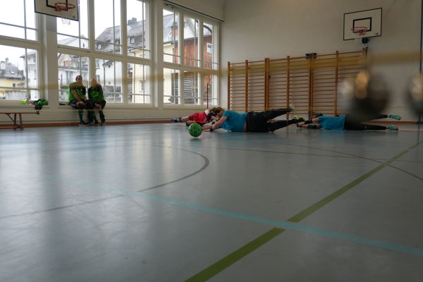 Gemeinsames Training mit dem TC Heidiland