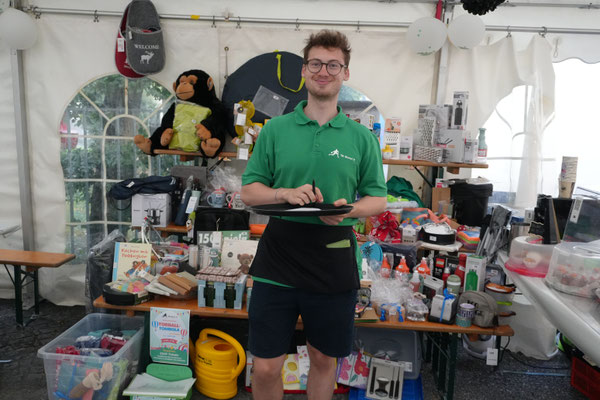 Gianni im Service