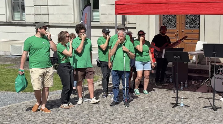 2. Auftritt mit Stefan Mächler und Band