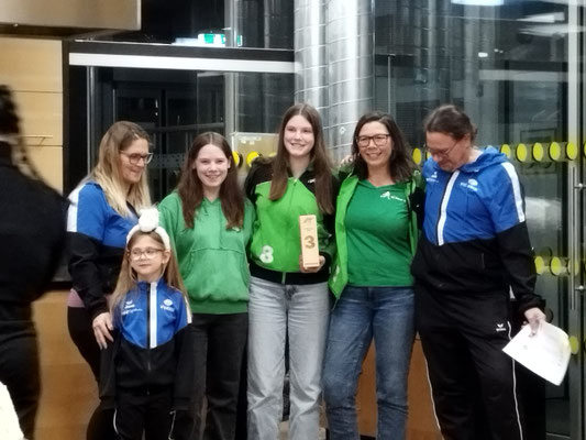 Rang 3 für unsere Damen