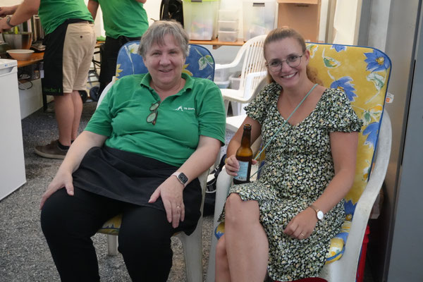 Chilbichefin Lisbeth und Valérie