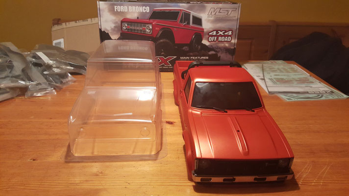 MST CMX Ford Bronco Größenvergleich #3