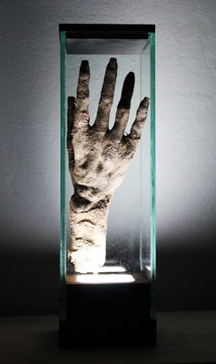 Mano de momia egipcia (R) Egyptian mummy hand