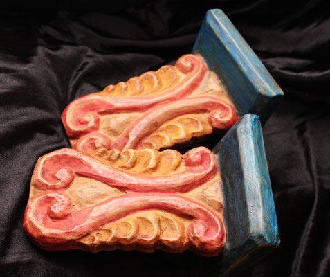 Pareja de antiguas ménsulas / peanas - Pair of old mensula / pedestals