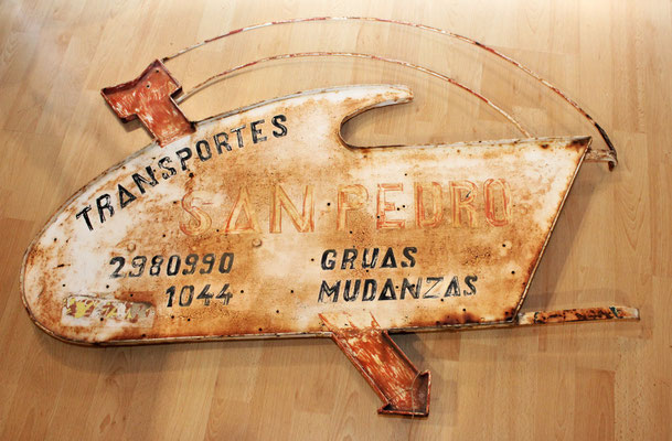 Cartel Metal (Pieza única) Super decorativo (Antiguo / Vintage)