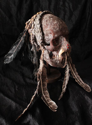 Cráneo Asmat (R) Asmat Skull