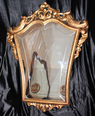 Antiguo espejo cornucopia