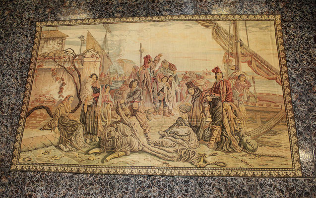Espectacular tapiz del siglo XIX / Spectacular tapestry of the 19th century
