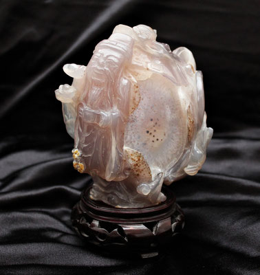 Ágata tallada china / Chinese carved agate  (中國瑪瑙雕刻)