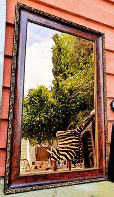 Antiguo espejo italiano en cobre (Italian cooper mirror)