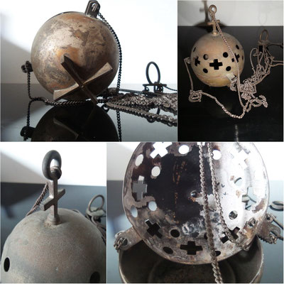 censer antique church / antiguo incensario de iglesia