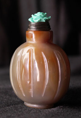 Snuff Bottle Ágata 